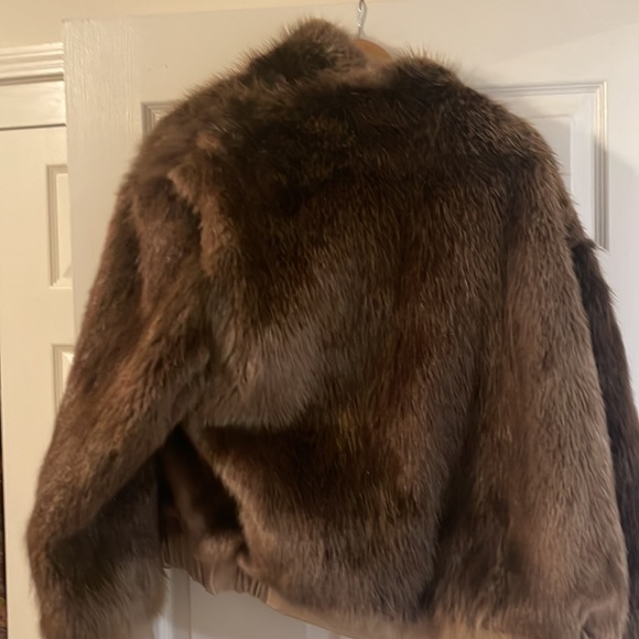Fur/leather jacket - Picture 3 of 4